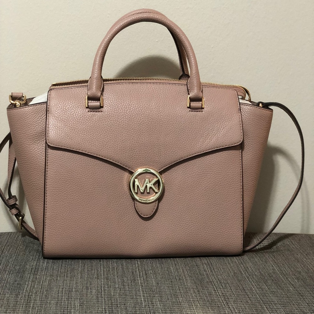 BRAND NEW MK DUSTY PINK SHOULDER BAG